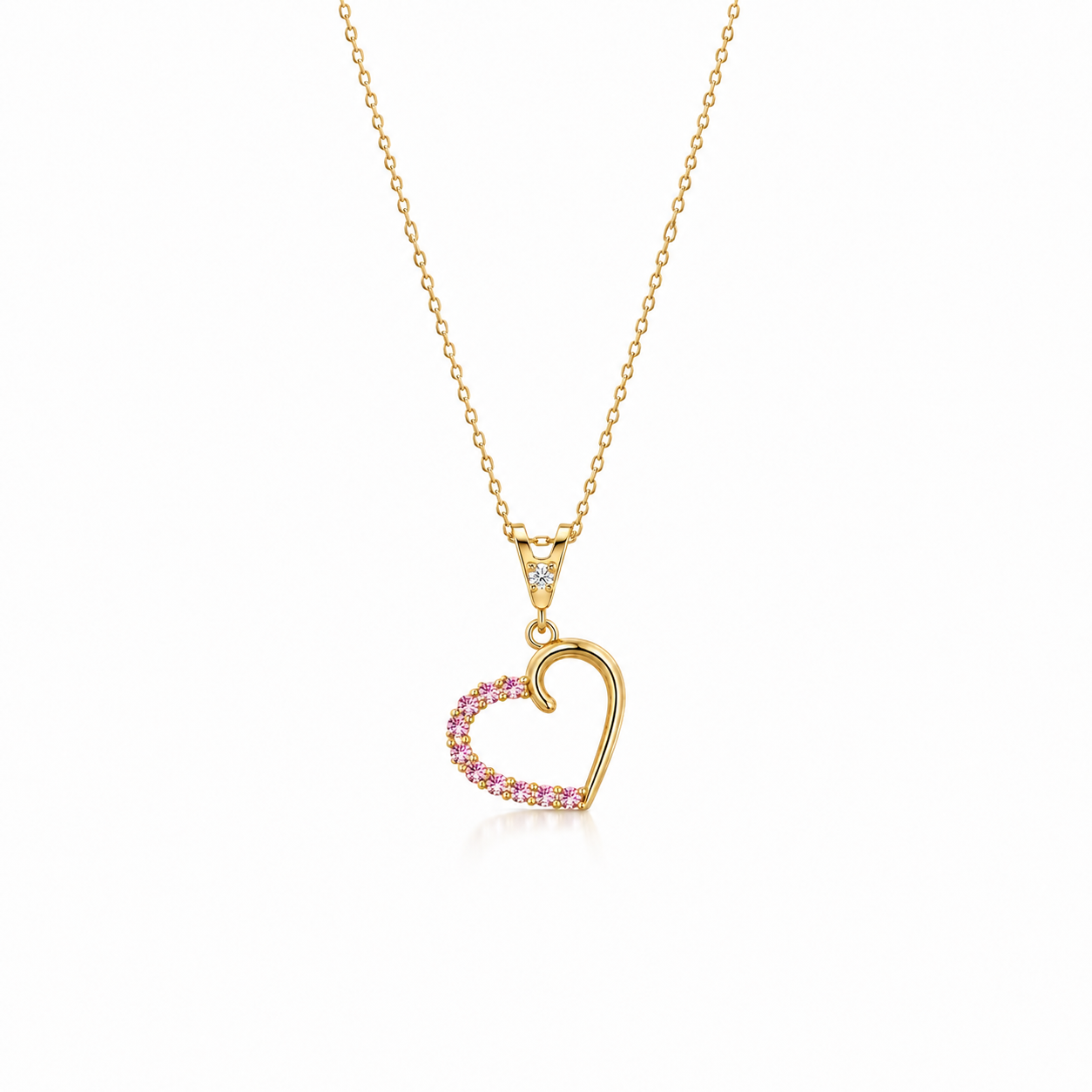 SORS Özel Tasarım Shiny Love Taşlı Kolye