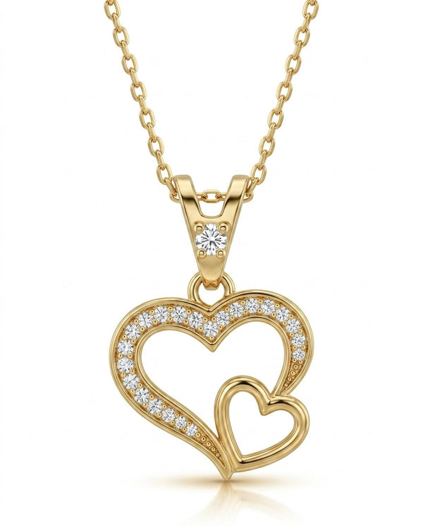 SORS Özel Tasarım Baby Heart Taşlı Kolye