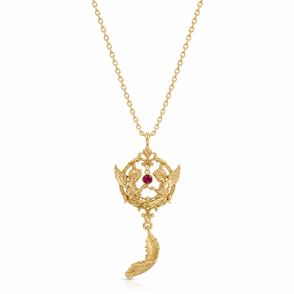 SORS Özel Tasarım Angelic Wish Taşlı Kolye