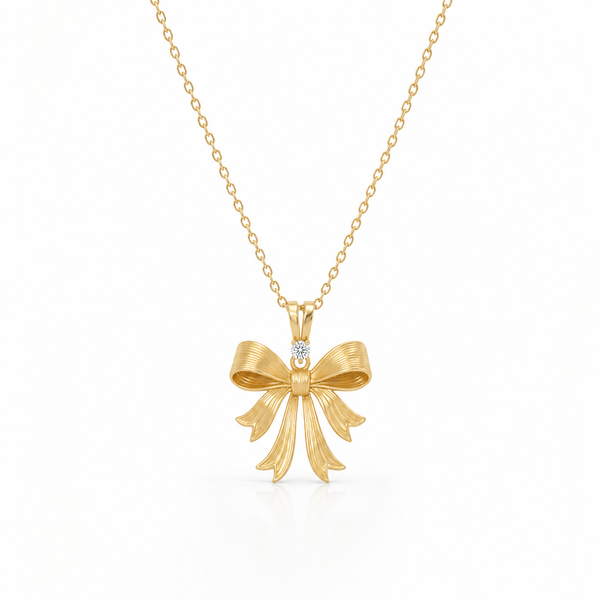 SORS Özel Tasarım Golden Gift Taşlı Kolye