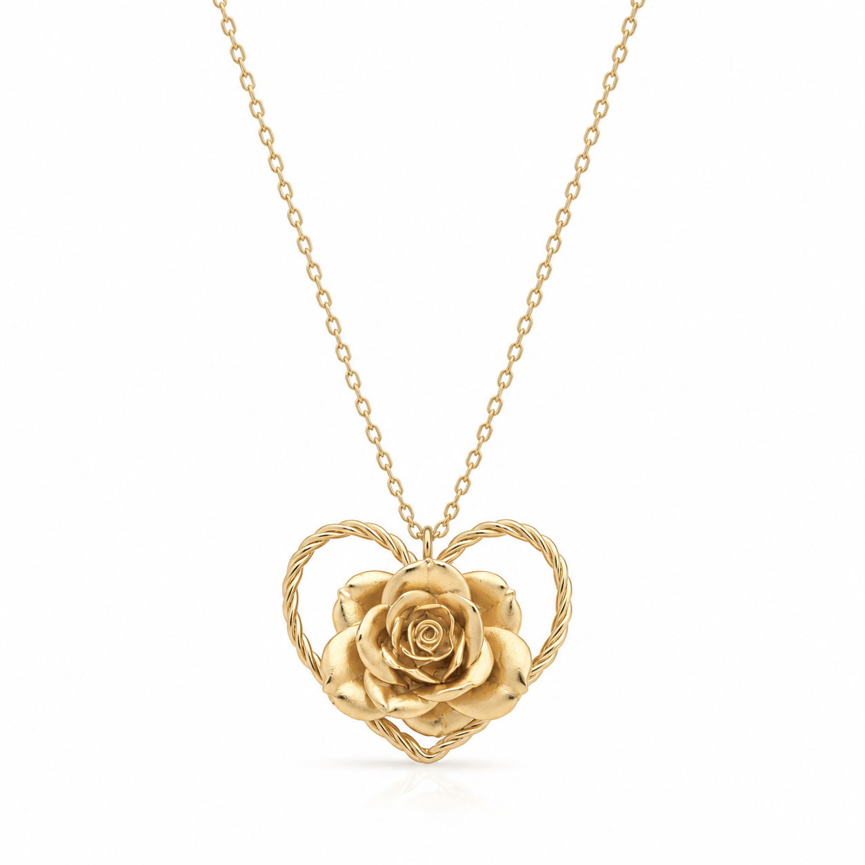 SORS Özel Tasarım Love Bloom Kolye