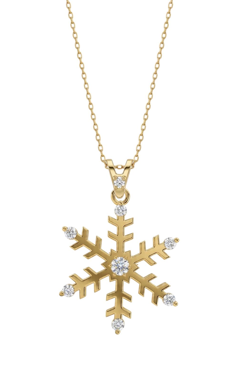 SORS Özel Tasarım Crystal Snow Taşlı Kolye