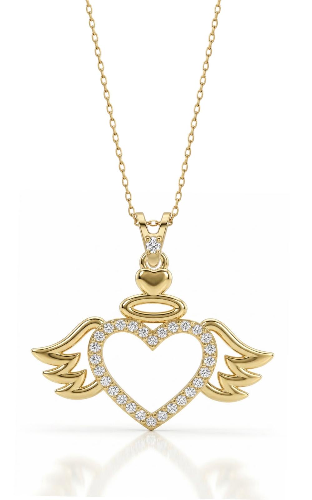 SORS Özel Tasarım Eros Heart Taşlı Kolye
