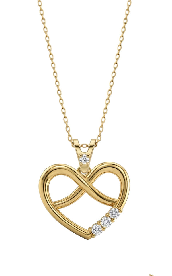 SORS Özel Tasarım Forever Love Taşlı Kolye