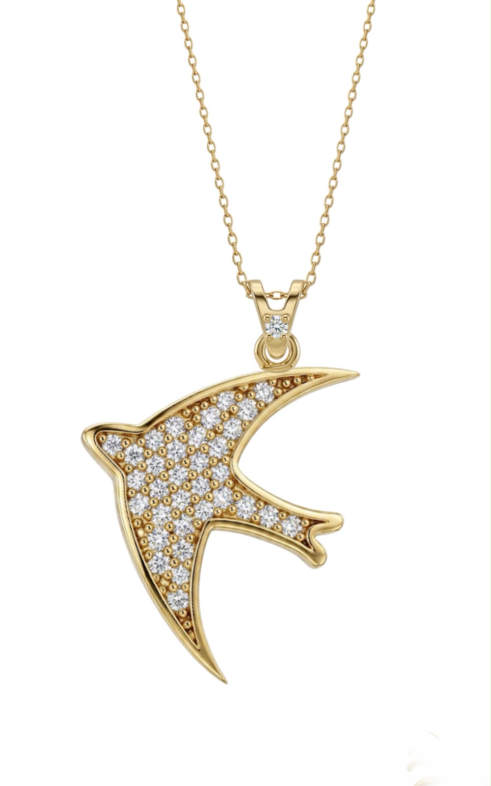 SORS Özel Tasarım Freedom Charm Taşlı Kolye