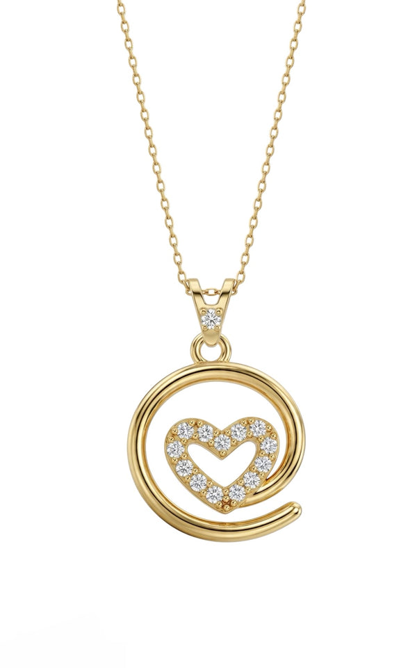 SORS Özel Tasarım Loop of Love Taşlı Kolye