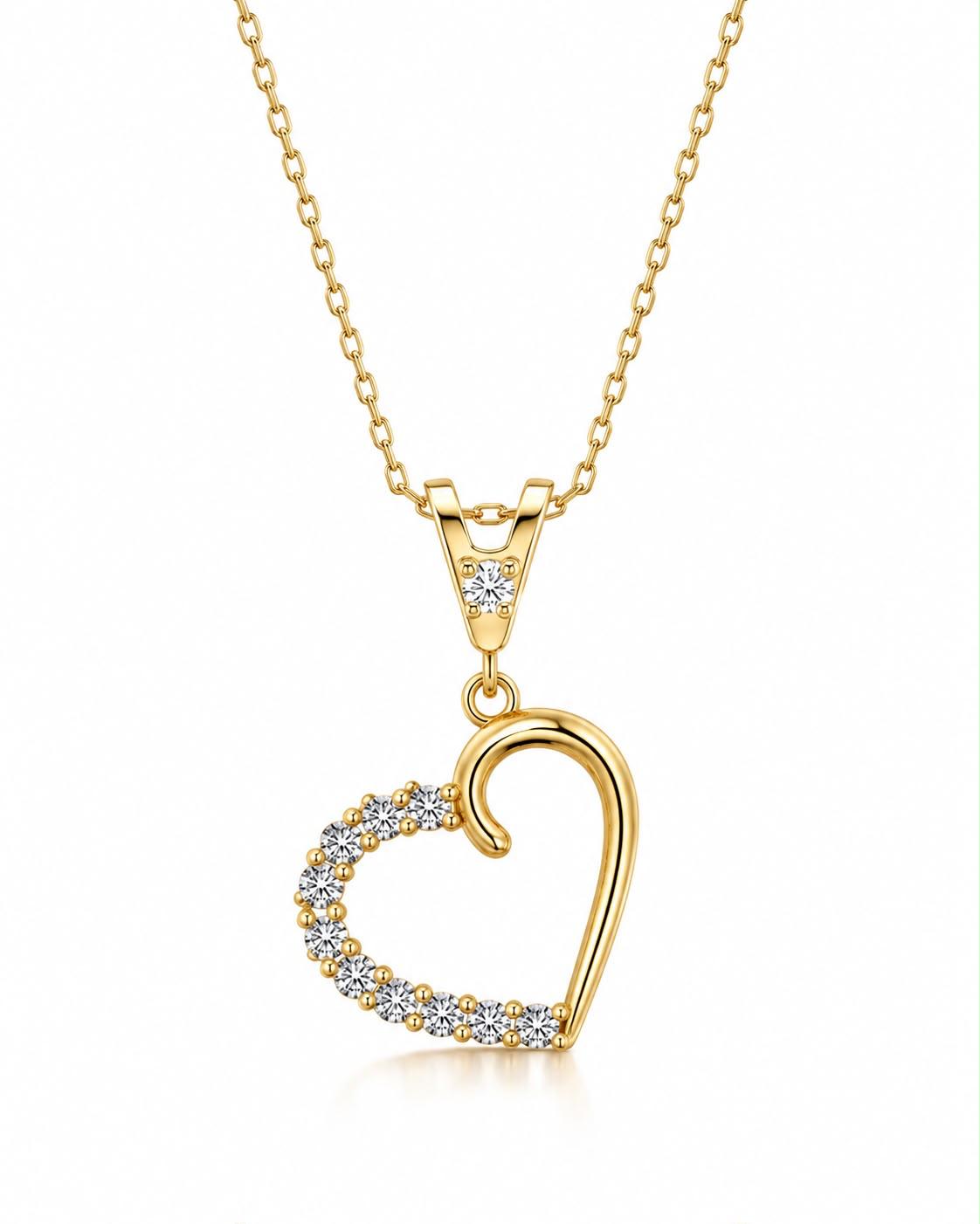 SORS Özel Tasarım Shiny Love Taşlı Kolye