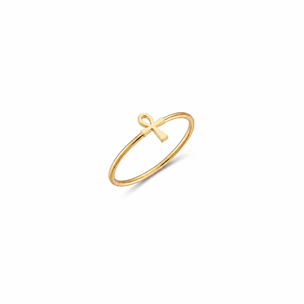 SORS Özel Tasarım Altın Key of Life Yüzük