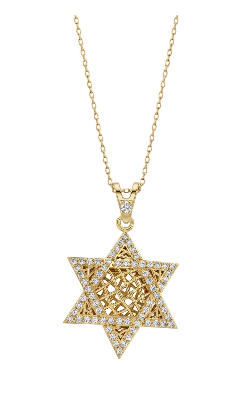 SORS Özel Tasarım Altın Shine Star Taşlı Kolye