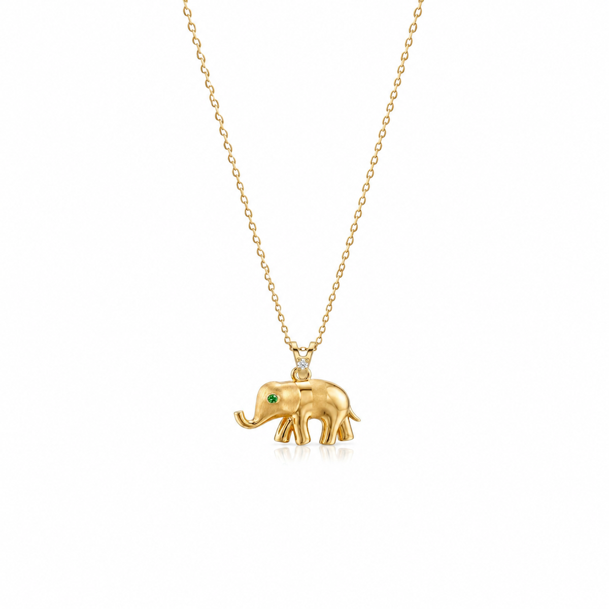 SORS Özel Tasarım Altın Golden Elephant Kolye