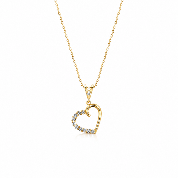 SORS Özel Tasarım Shiny Love Taşlı Kolye